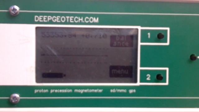 Deepgeotech магнитометр, добились разрешения 0,1-0,9 нTл.
