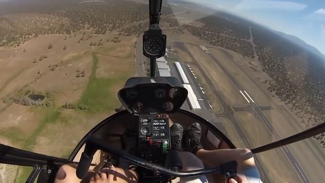 Helicopter Flight Training Day 1 - Hover work, Approaches and Patterns... смотреть онлайн
