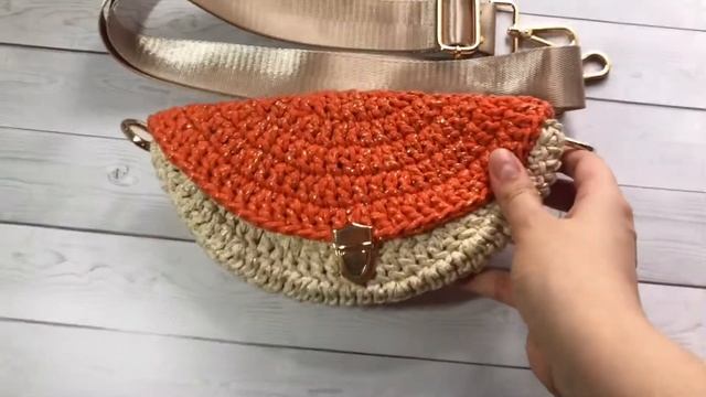 Сумка из хлопкового шнура. Обзор смотреть онлайн