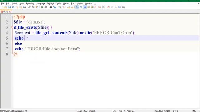 PHP File Handling readfile() Video Tutorials смотреть онлайн