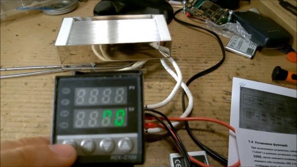 PID REX-C100 - обзор, вскрытие, настройка.