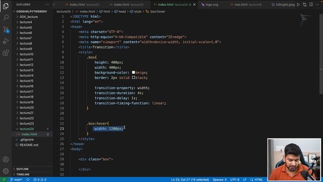 Transition Effects in CSS || Episode - 24 смотреть онлайн