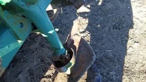 Самодельный ямобур на трактор