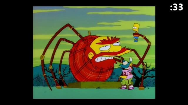 60 Second Simpsons Review - Nightmare on Evergreen Terrace (Treehouse of Horror VI) смотреть онлайн