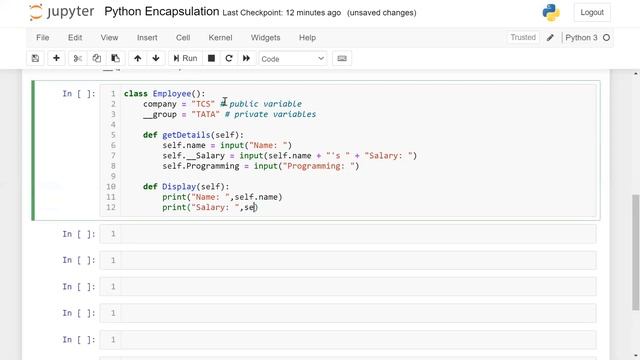 Python Object Oriented Programming | Python Encapsulation| Access Modifiers. #5 смотреть онлайн