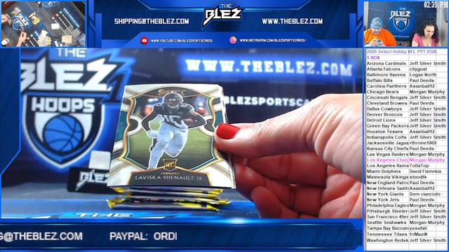 2020 Select Football Hobby Box PYT #328 смотреть онлайн