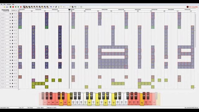 Undertale - Bonetrousle (Minecraft Note Block Studio) смотреть онлайн