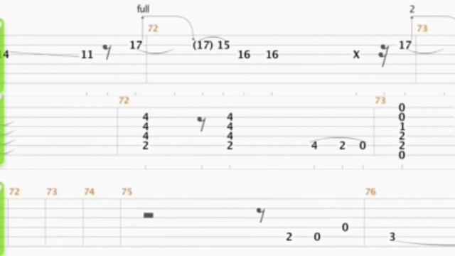 Hammer to fall (guitar tab) смотреть онлайн