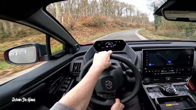 TOYOTA bZ4X POV TEST DRIVE смотреть онлайн
