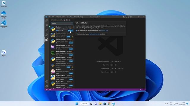 Install VsCode and Setup For Python смотреть онлайн