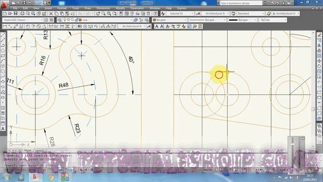 Tutorial 17 Autocad 2D Shqip Ushtrim 6 смотреть онлайн