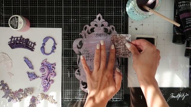 Flowery panel. Tutorial | Scrapbooking смотреть онлайн