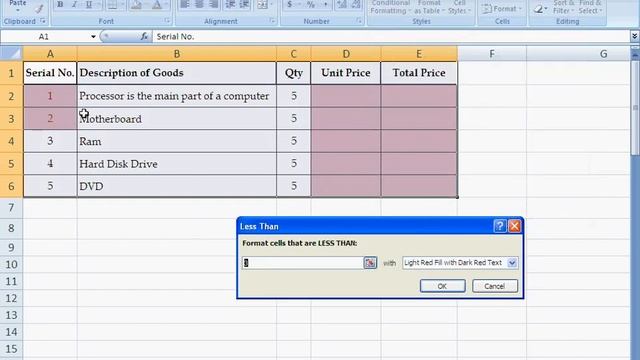 MS Excel 2007 Video Tutorials (Bengali) Part-45 | Conditional Formatting on MS Excel - 2007 смотреть онлайн