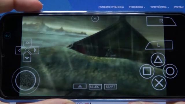 Тест производительности Motorola Moto G30 с помощью эмулятора PPSSPP в игре God of War смотреть онлайн