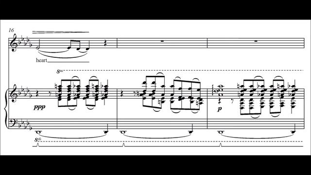 Three Dylan Thomas Songs: II -"In My Craft or Sullen Art" (with score) by Keane Southard смотреть онлайн