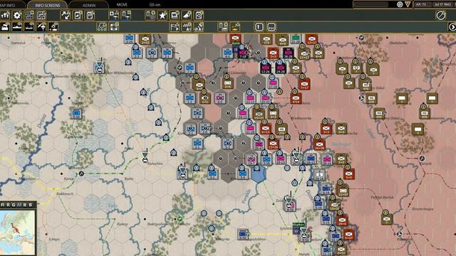 Gary Grigsby's War in the East 2 - Steel Inferno - Operation Citadel - Episode 1 смотреть онлайн