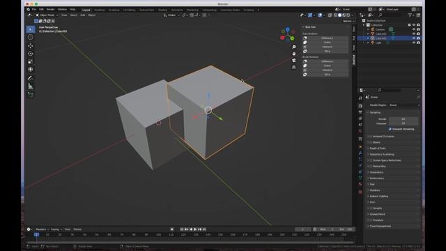 Blender 3.0 - Booleans and how to use them! Yes, They're Better Now! смотреть онлайн