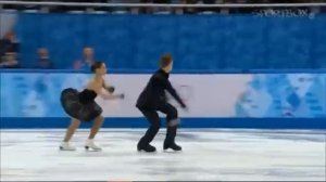 Танцы на льду олимпиада 2014 произвольная программа Черный лебедь. Елена Ильиных и Никита Кацалапов