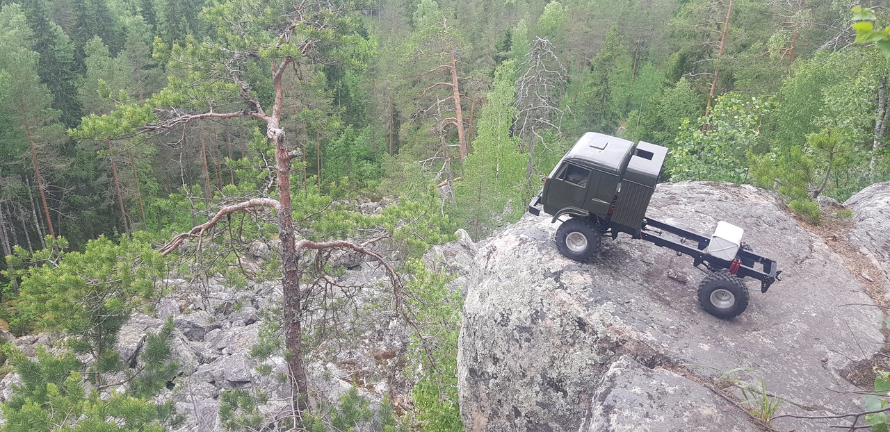 Камаз 4911. Поездка в КАРЕЛИЮ _ RC Trophy Kamaz 4911 In Kareliya