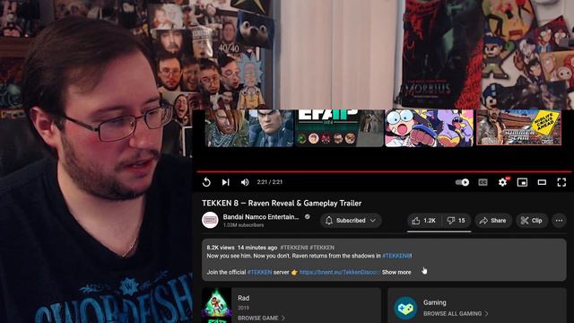 Gor's "TEKKEN 8" Raven Reveal & Gameplay Trailer REACTION смотреть онлайн