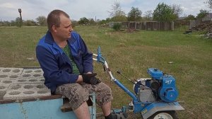 Мотоблок мб 2 перевозка тяжёлых грузов