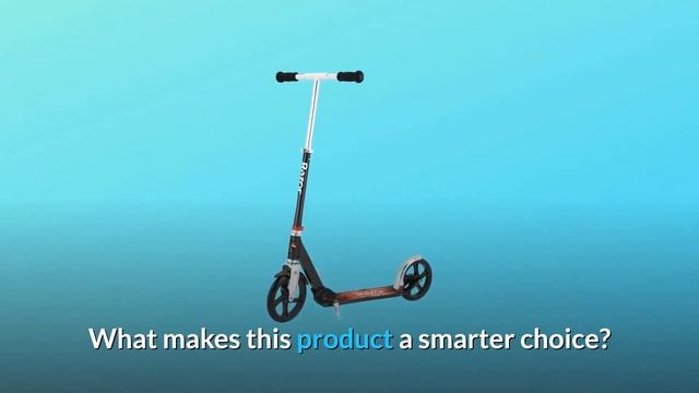 Razor A5 Lux Kick Scooter - Large 8" Wheels, Foldable, Adjustable Handlebars, Lightweight Review смотреть онлайн