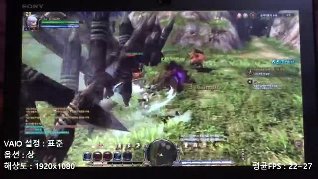 VAIO Duo 13 Game test - Dragon Nest смотреть онлайн