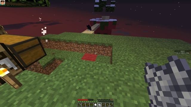 #02 SkyWay Island 2 Лук Овечки Кролики Minecraft survival map Let's play смотреть онлайн