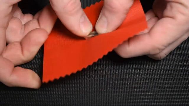 Как установить овальный люверс? смотреть онлайн