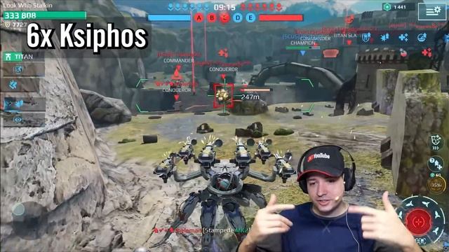 War Robots Top 3 BOMB BLAST Ranking 6x on DAGON Robot смотреть онлайн
