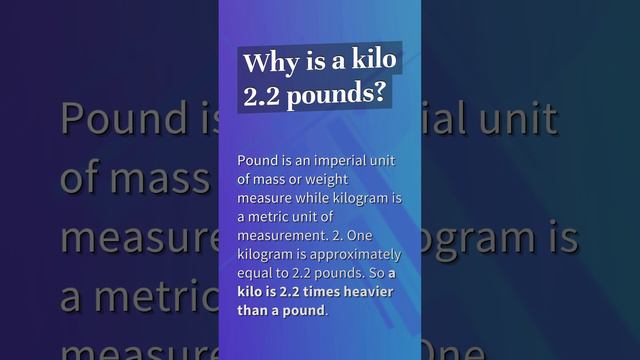 How do you remember kg to lbs? смотреть онлайн