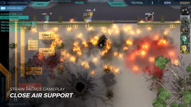 Strain Tactics Gameplay #4: Close Air Support смотреть онлайн