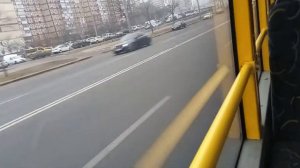 Киевский троллейбус Богдан T901.10 маршрут 30 бортовой номер 4332 до улицы Милослаской.