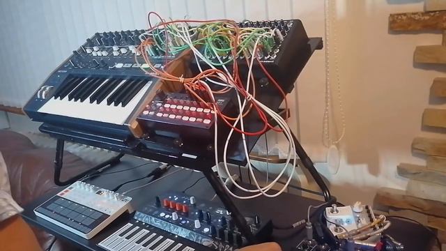 Darkwave Vibe Jam (minibrute2, microfreak, picosystem, uno drum) смотреть онлайн