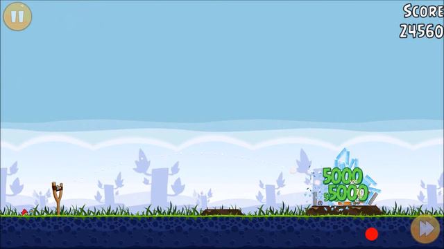 Angry Birds Level 12 Episode 1 (HD) 3 Stars смотреть онлайн