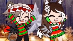 Новый год новый год ёлка шарики хлопушки *Gacha Club*