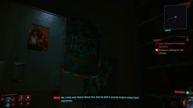 Cyberpunk 2077 - Heroes: Scan and Search The Garage with Misty: Key To Room, Taco, Bike, Mandala PS смотреть онлайн