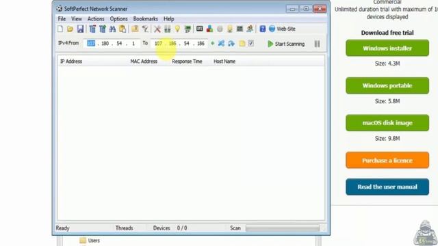 11.Enumerating a Network Using SoftPerfect Network Scanner смотреть онлайн