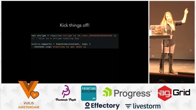 Sarah Drasner - Vue application development by deploying and operating serverless смотреть онлайн