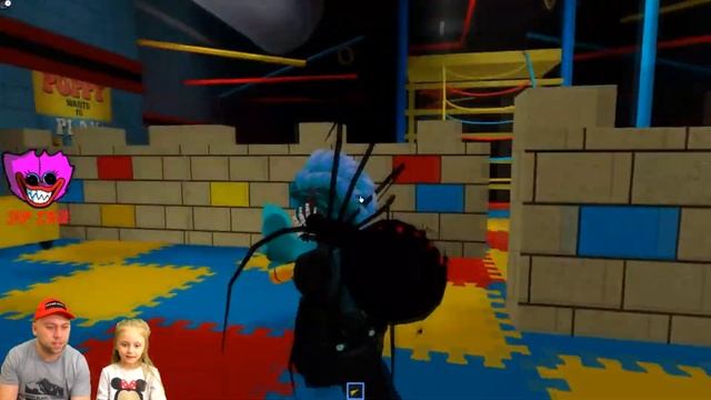 Побег от мамы Хагги Вагги с длинными руками в Roblox! Прохождение Poppy Playtime Chapter 2 смотреть онлайн