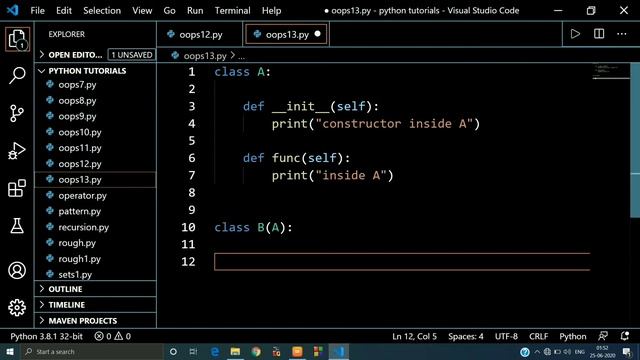 Method Overloading and Overriding in Python #56 || Python Tutorials for Beginners || Jeevan Upreti смотреть онлайн