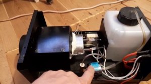 Ремонт дым-машины, замена испарителя, помпы, увеличение производительности.