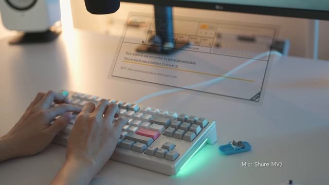 GMK Modern Dolch Light Unboxing & Typing Sounds on ABKO AR87, Cherry Blacks смотреть онлайн