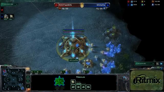 TtWhite-Ra vs ROOTCatZ Game 4: Ritmix RSL III Группа E - [Starcraft II] смотреть онлайн