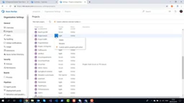 #azuredevopssprints 146 - Restore deleted projects смотреть онлайн