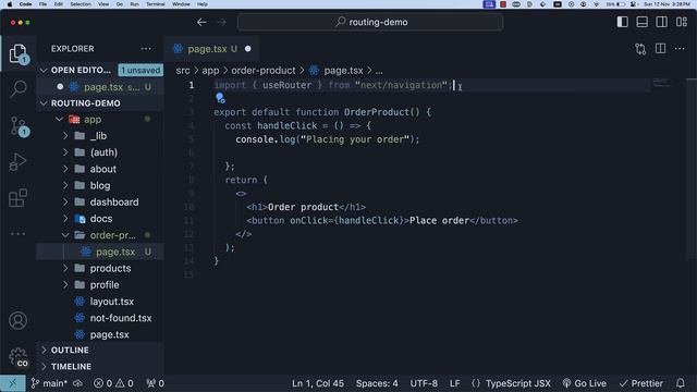 Next.js 14 Tutorial - 21 - Navigating Programmatically смотреть онлайн