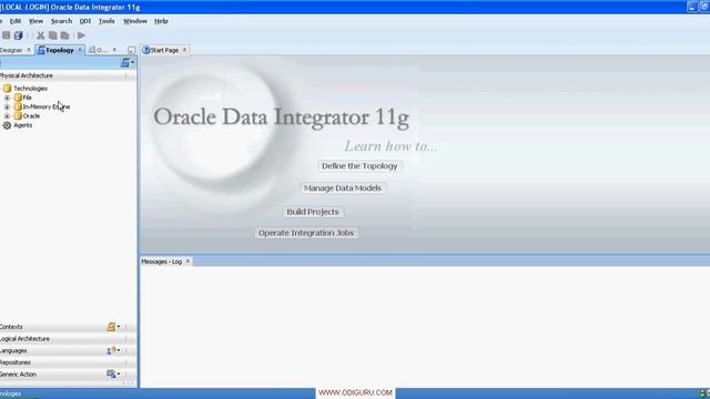 ORACLE DATA INTEGRATOR: HIDE UNUSED TECHNOLOGIES смотреть онлайн