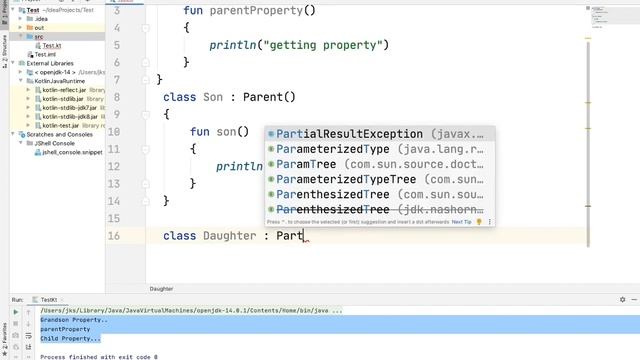 Advance kotlin hierarchical inheritance in hindi - part -15 смотреть онлайн