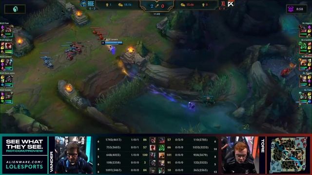 RGE vs. XL | Week 6 Day 1 LEC Spring 2020 | ЛЕЦ Чемпионат Европы | Rogue vs Excel смотреть онлайн