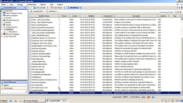 Upgrade client(s) to indexing v2 in CommVault v11 смотреть онлайн